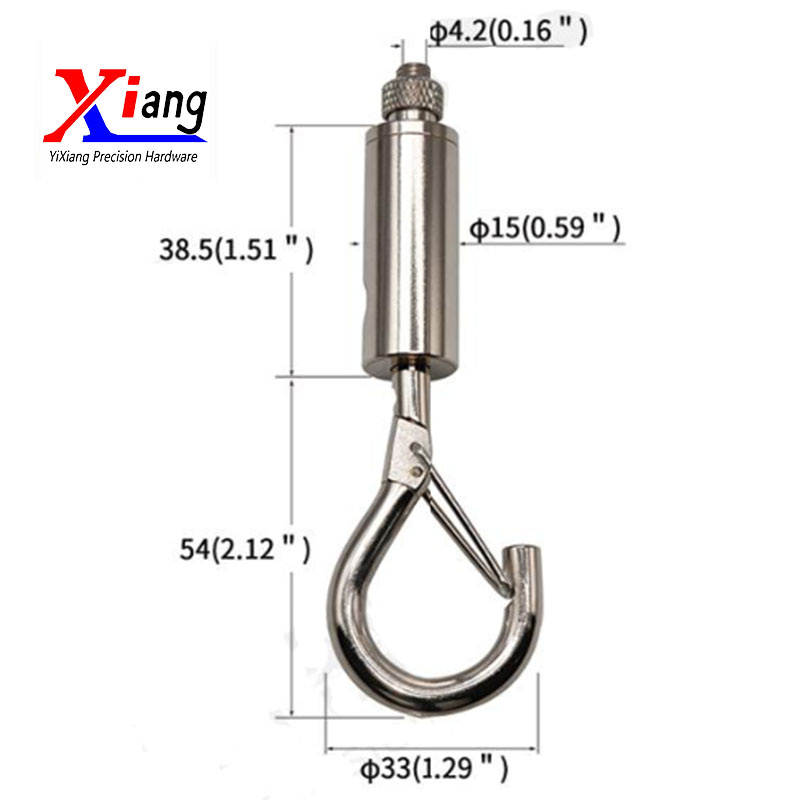 Adjustable Wire Lock Hook for Hanging Light