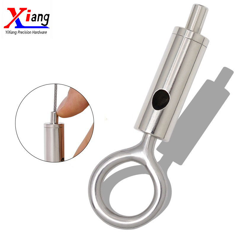 Tool-Free Adjustable Clip Ring Cable Grippers for Wire Rope Applications1.50mm~2.0mm