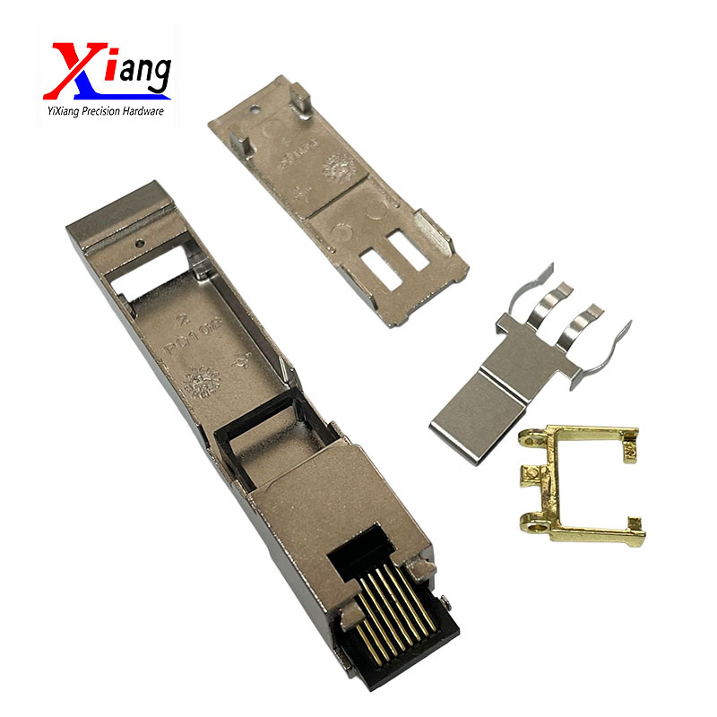 Yixiang RJ45 Interface SFP Housing - Zinc Alloy High-Precision Die-Cast Machined Parts