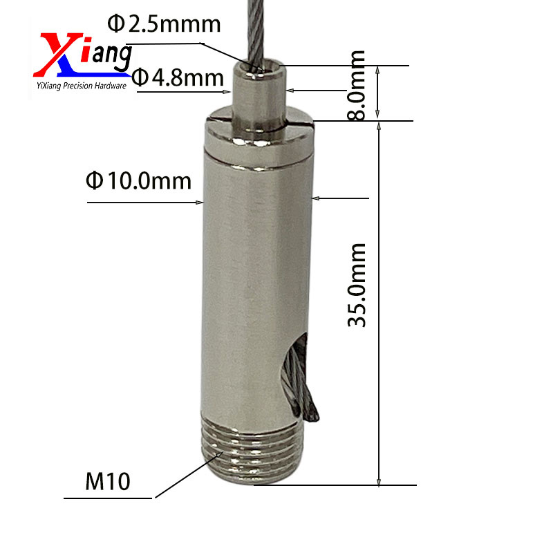 High Load-Bearing Wire Cable Gripper for Lighting Equipment Suspension