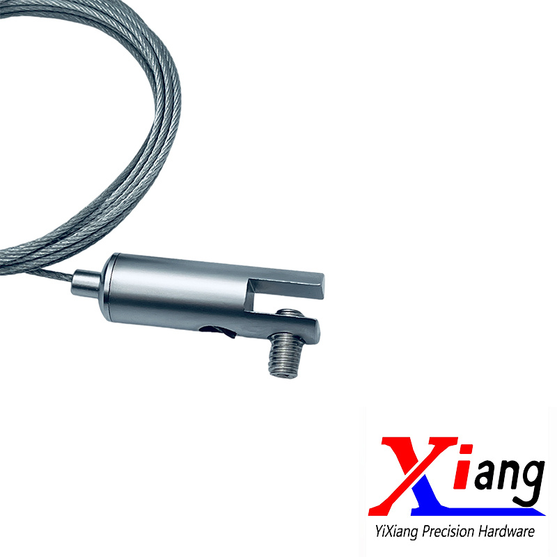 Copper Pearl Cable Gripper Suspension System for Suspended Panel Glass Billboards