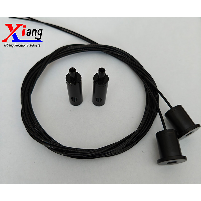 Baking Paint Cable Gripper Steel Wire Rope Suspension Kit for LED Panel Lights
