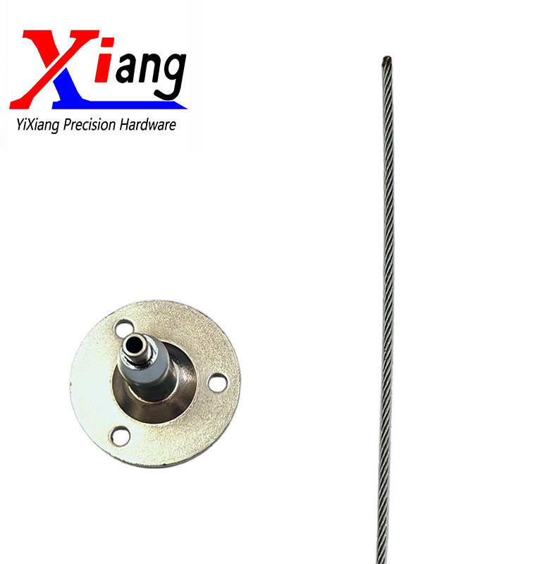 Cable Gripper Device for Installing Hanging Objects Such as Lamps or Signs