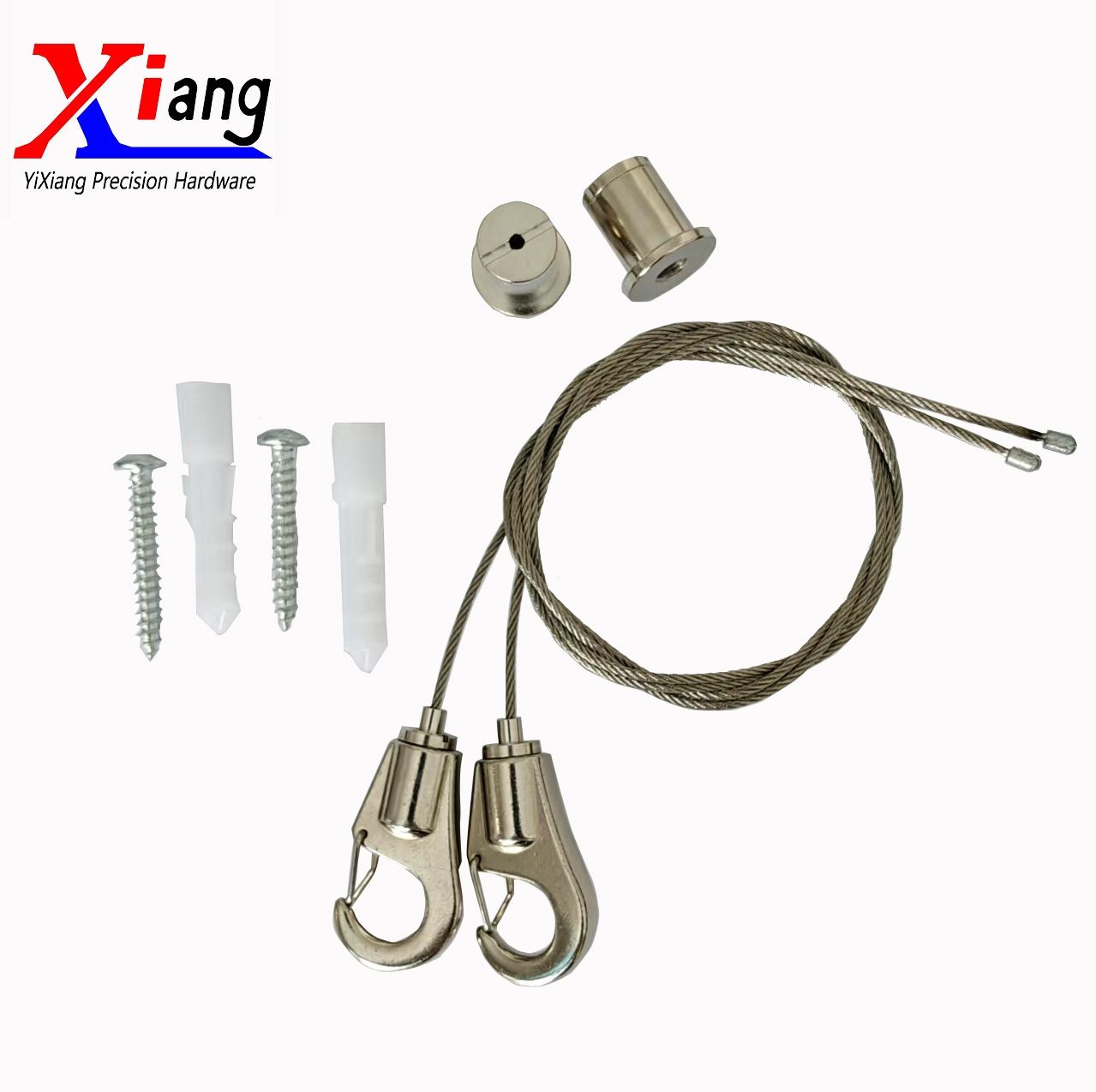 Cable Gripper Management Clips Lighting Fixtures Suspension Kit for Lighting, Billboards, Panels