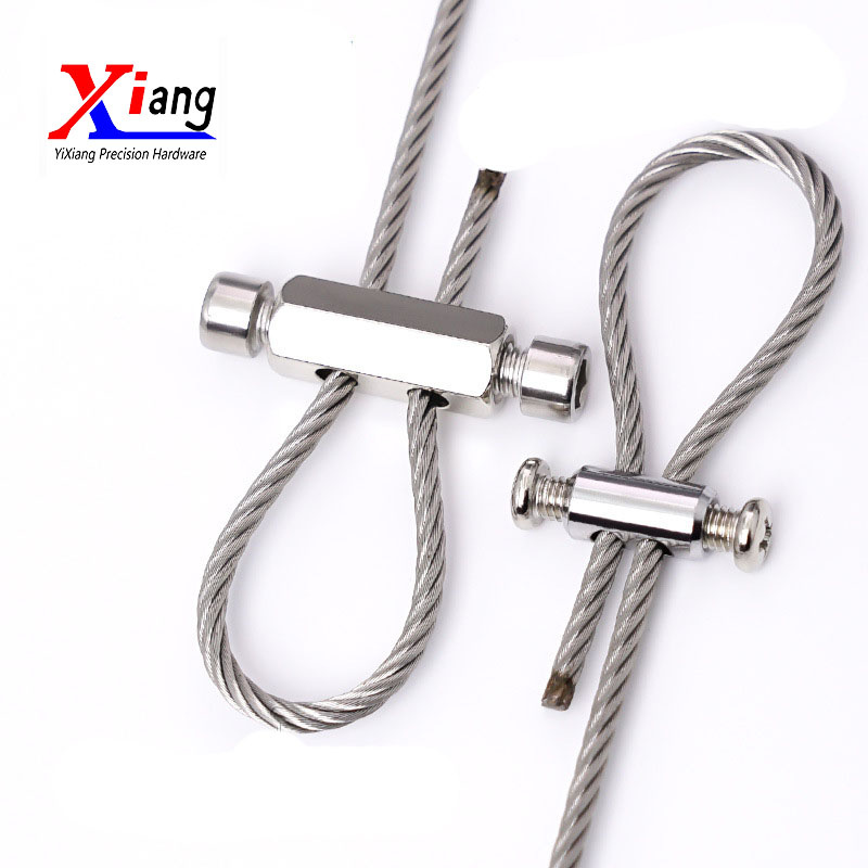 Looping Cable Gripper with Locking Screws for Hanging Light