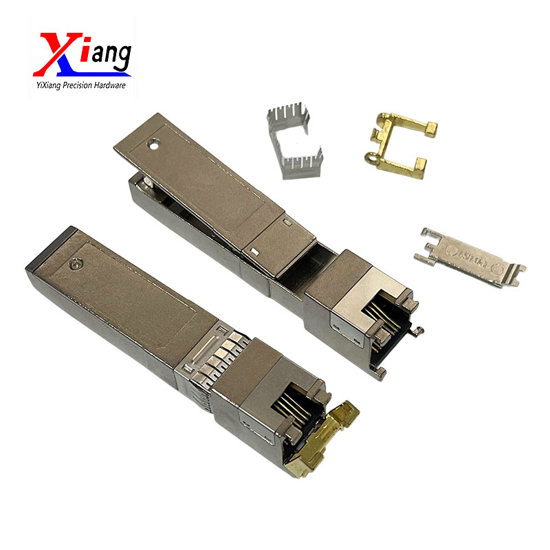 Yixiang SFP-RJ45 Interface Housing - Zinc Alloy High-Precision Die-Casting Parts