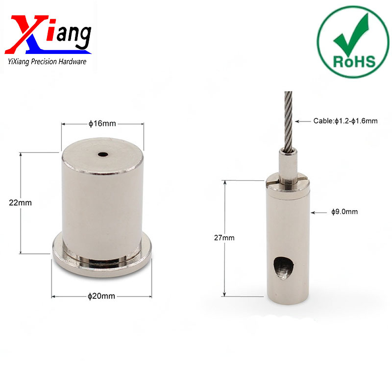 Yixiang Adjustable Brass Wire Cable Gripper Suspension Assembly