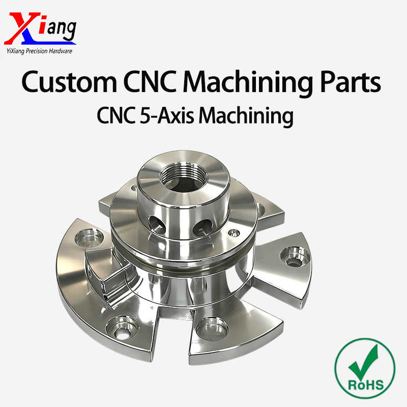 Yixiang High Precision Custom CNC Machining Parts Aluminum Copper Plastic Stainless Steel Parts