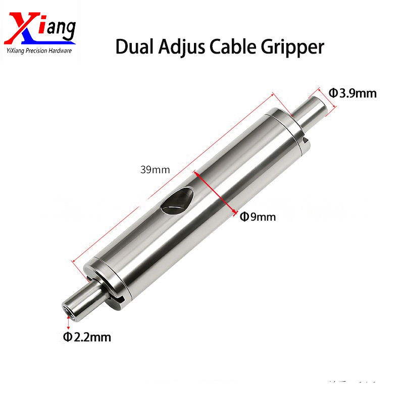 Yixiang Stainless Steel Hook Cable Gripper for Wire Rope Picture Hanging Kit