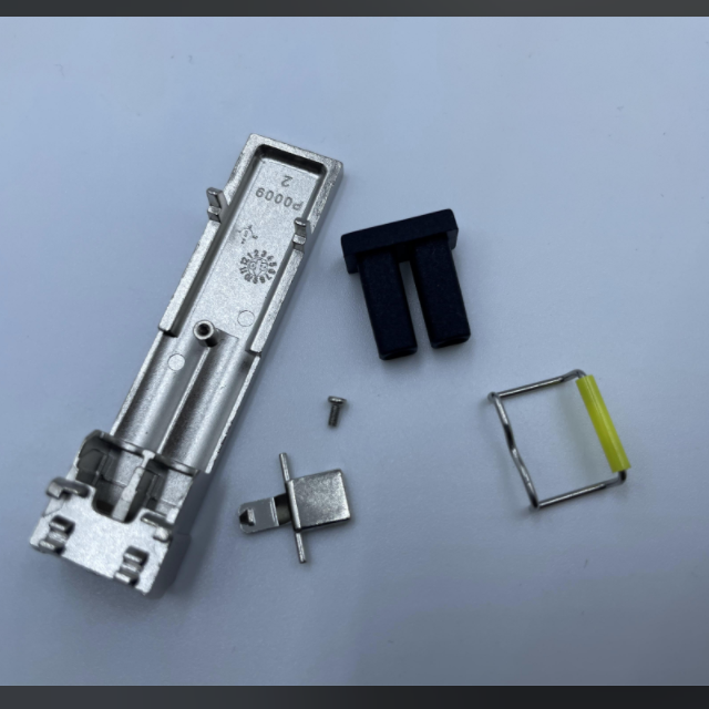 Customized LC SFP Housing ,SFP Dual-fiber Optical Module Housing Zinc Alloy Die-cast Precision SFP Housing Accessories