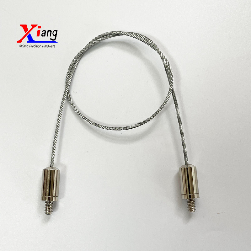 OEM/ODM Wire Lock Lighting Hardware Accessories Durable Brass Cable Gripper for Sign and Billboard Displays