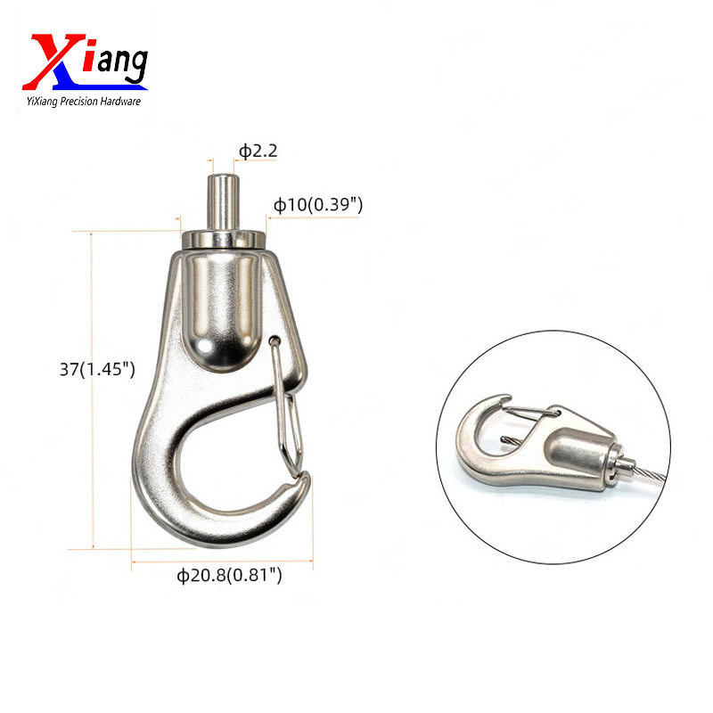 Adjustable Hook Hanging Grippers for Lighting Cable Suspension