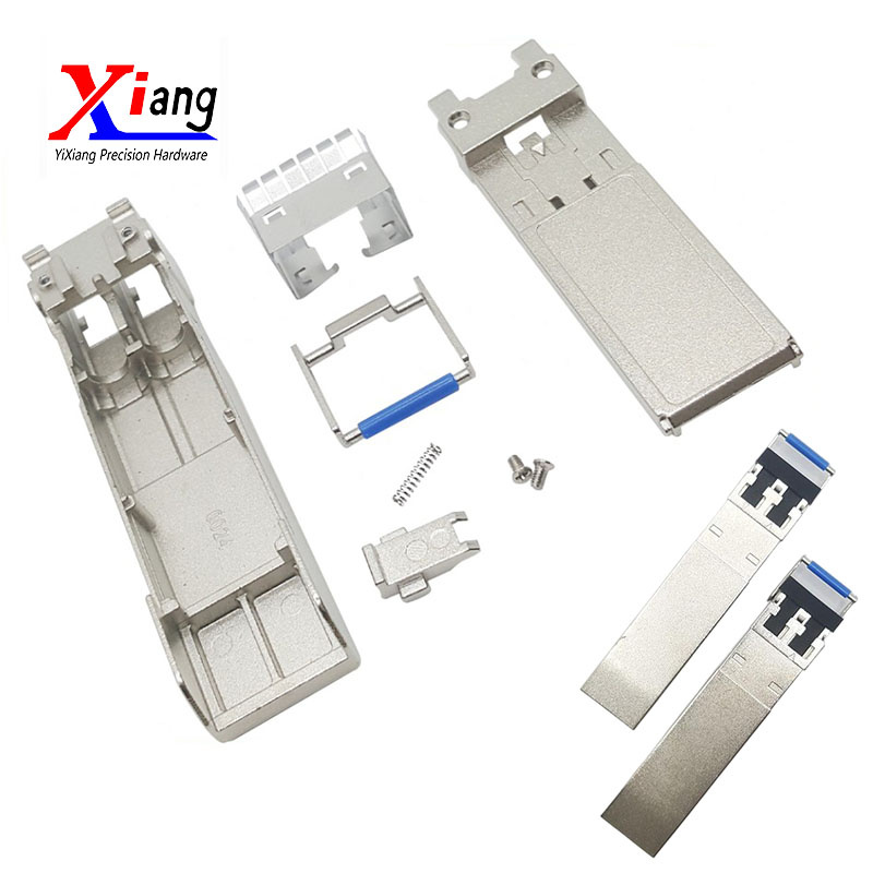 Precision Engineered SFP Dual-Fiber Optical Housing for Network Communication