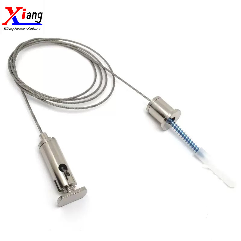 Heavy-Duty Nickel Steel Cable Suspension System for Track Lights