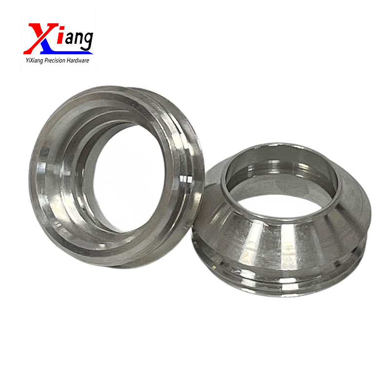 YIXIANG Aluminum Accessories CNC Machining Anodized Natural Color Precision Aluminum Parts