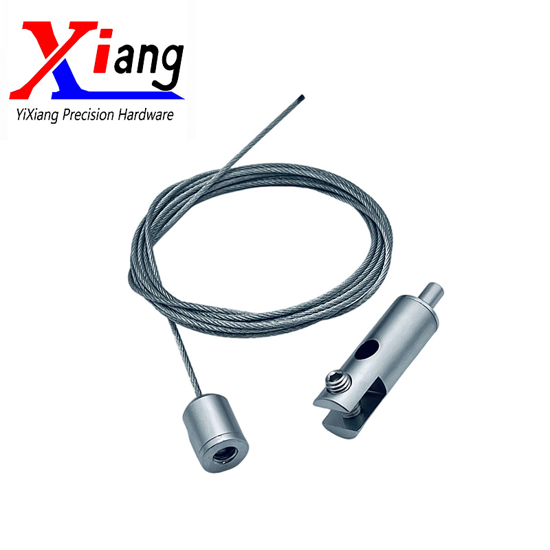 Copper Pearl Cable Gripper Suspension System for Suspended Panel Glass Billboards