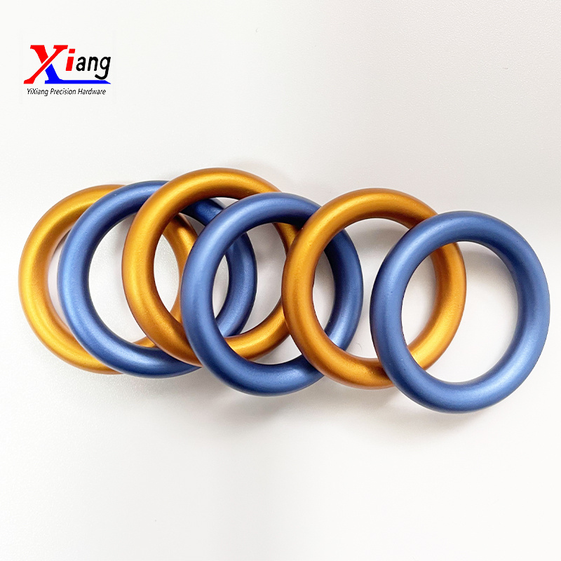 CNC Machining Aluminum Circle Aluminum Ring Used for Handbags, Clothing And Decoration
