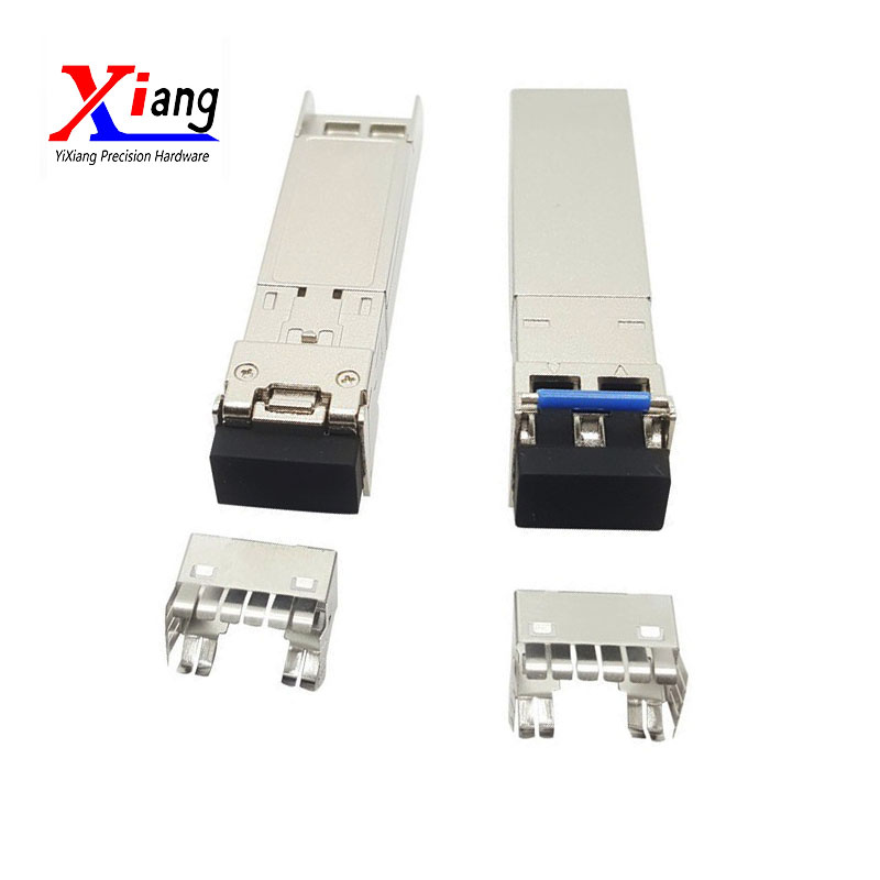 Precision Engineered SFP Dual-Fiber Optical Housing for Network Communication