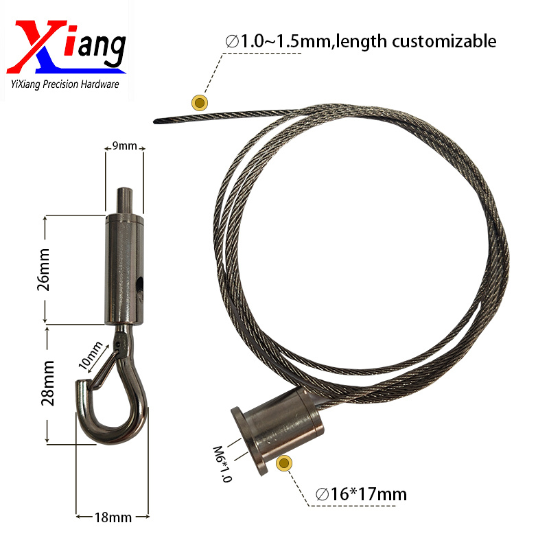 Precision Machining Cable Gripper Suspension Kit - Effortless Setup, Built to Last