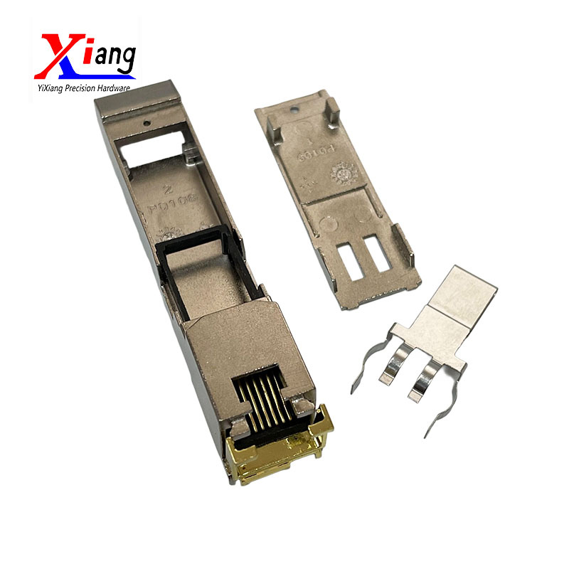 Yixiang SFP-RJ45 Interface Housing - Zinc Alloy High-Precision Die-Casting Parts