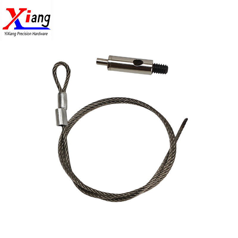YiXiang Wire Rope Suspension System Metal Parts CNC Machining 