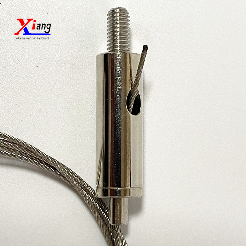 Steel Wire Hanging Kits with External Cable Grip And Ceiling Mount