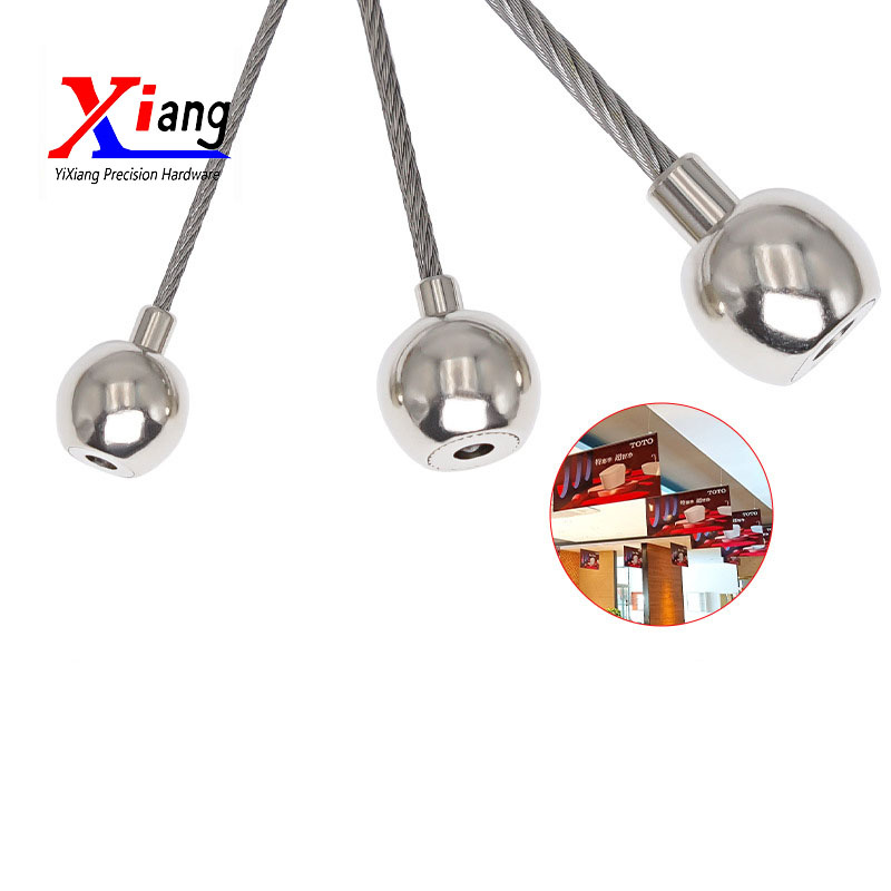 Adjustable Premium Round Brass Cable Gripper for Versatile Suspension 