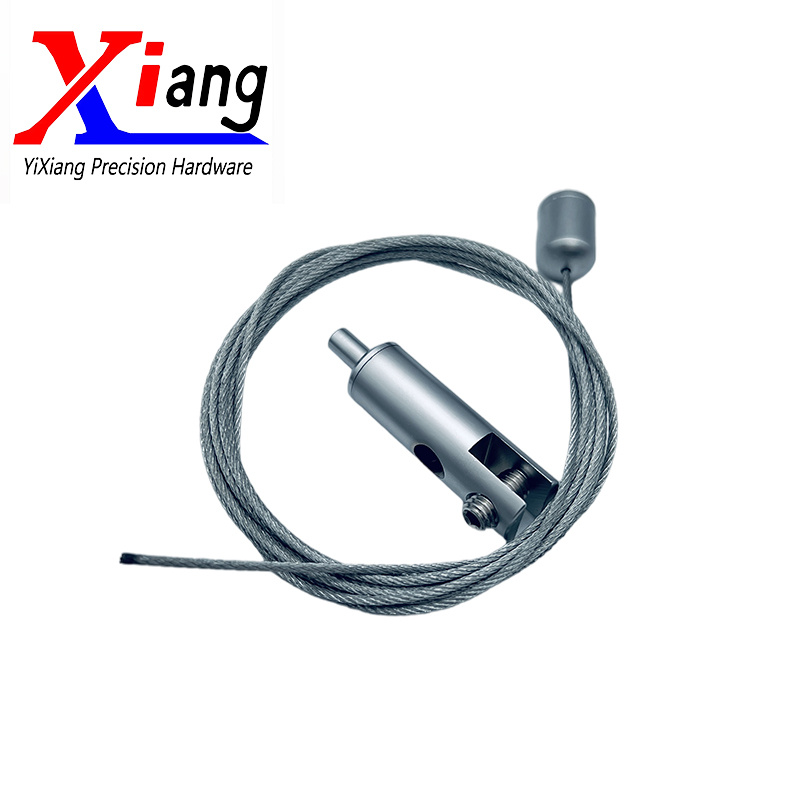 Copper Pearl Cable Gripper Suspension System for Suspended Panel Glass Billboards