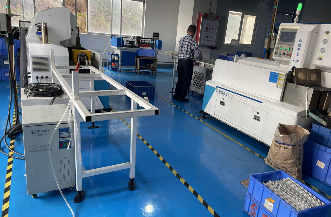 Stainless steel capillary laser cutting machining