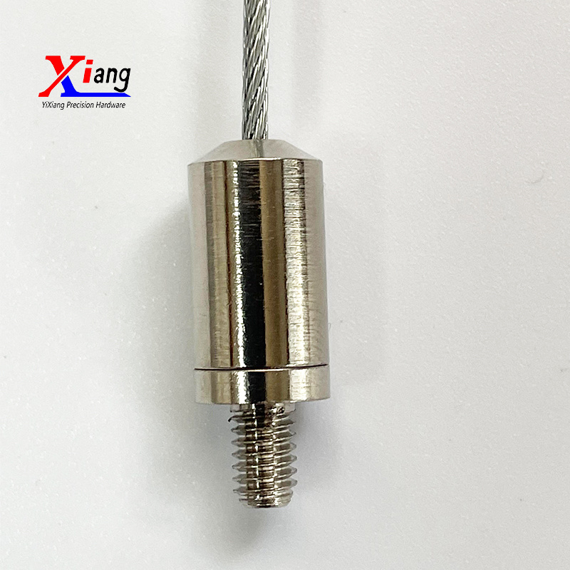 OEM/ODM Wire Lock Lighting Hardware Accessories Durable Brass Cable Gripper for Sign and Billboard Displays