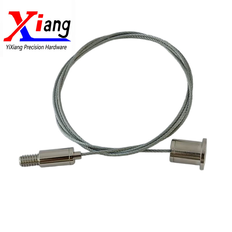 Nickel Plated External M6 Cable Gripper Suitable for Billboards, Panel Lights