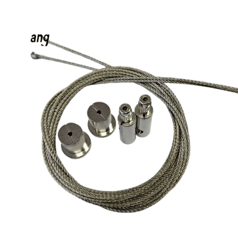 Cable Gripper Clips Lighting Fixture Suspension Kit, cable hanging Metal Machining