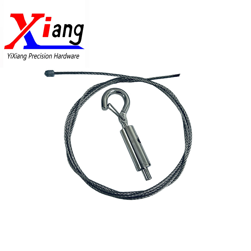 Wire Rope Billboards Cable Gripper Brass Cable Gripper with Durable Nickel-Plating for Mounting