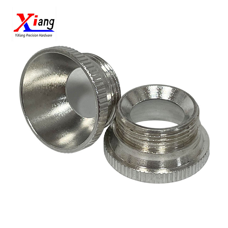 YIXIANG Aluminum Accessories CNC Machining Anodized Natural Color Precision Aluminum Parts