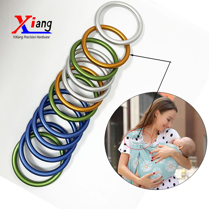 Ring Seamless Welding Round Ring Aluminium O Rings for Baby Sling Ring