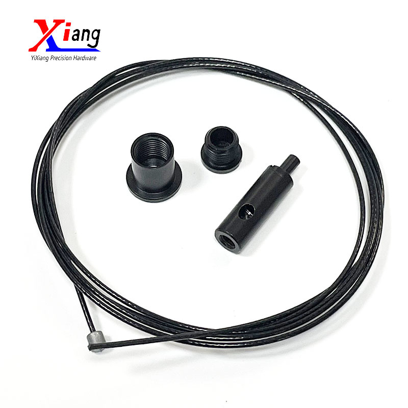 Yixiang Black Wire Rope Hanging Fittings black Cable Gripper Kit for Ceiling Light