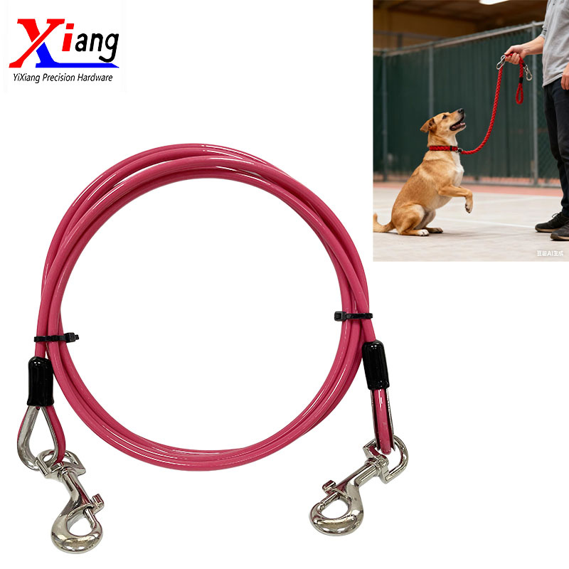 Premium Bite-Resistant Dog Leash with Steel Wire Rope 