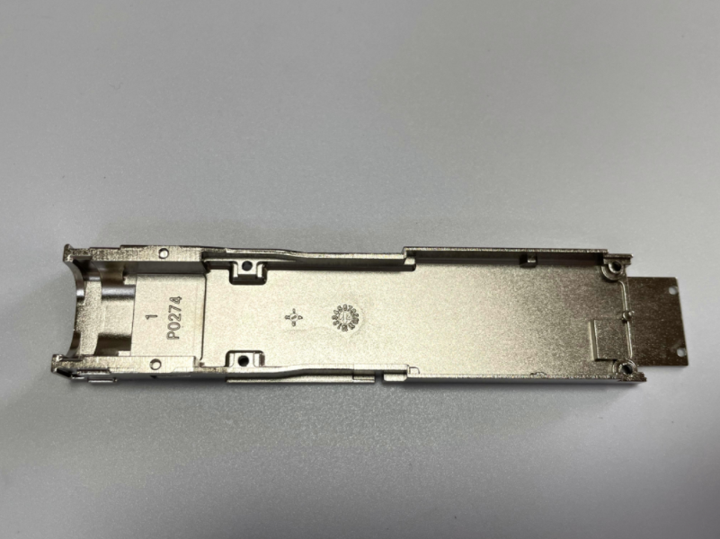 800G QSFP Optical Module Housing Accessories Zinc Alloy Die-casting