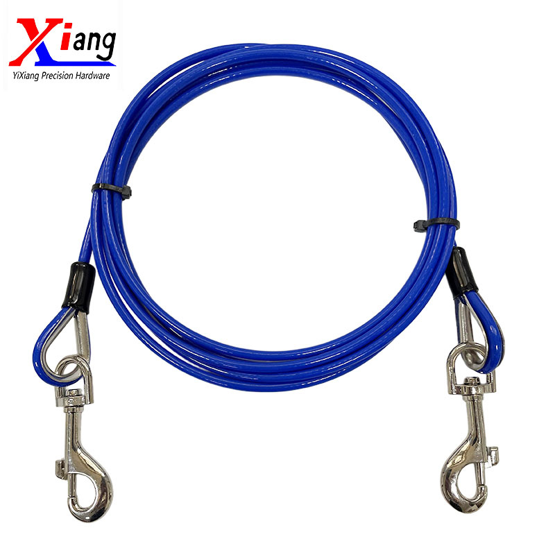 Premium Bite-Resistant Dog Leash with Steel Wire Rope Design