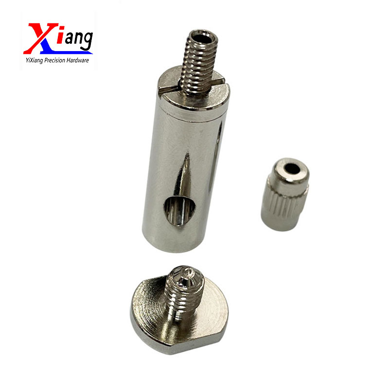 Yixiang Brass Nickel Plated Cable Gripper for Suspension Lighting