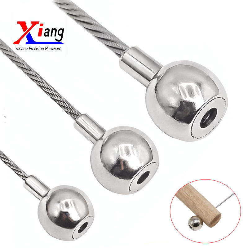 Adjustable Premium Round Brass Cable Gripper for Versatile Suspension 