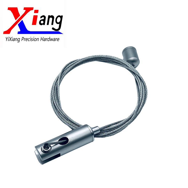 Copper Pearl Cable Gripper Suspension System for Suspended Panel Glass Billboards