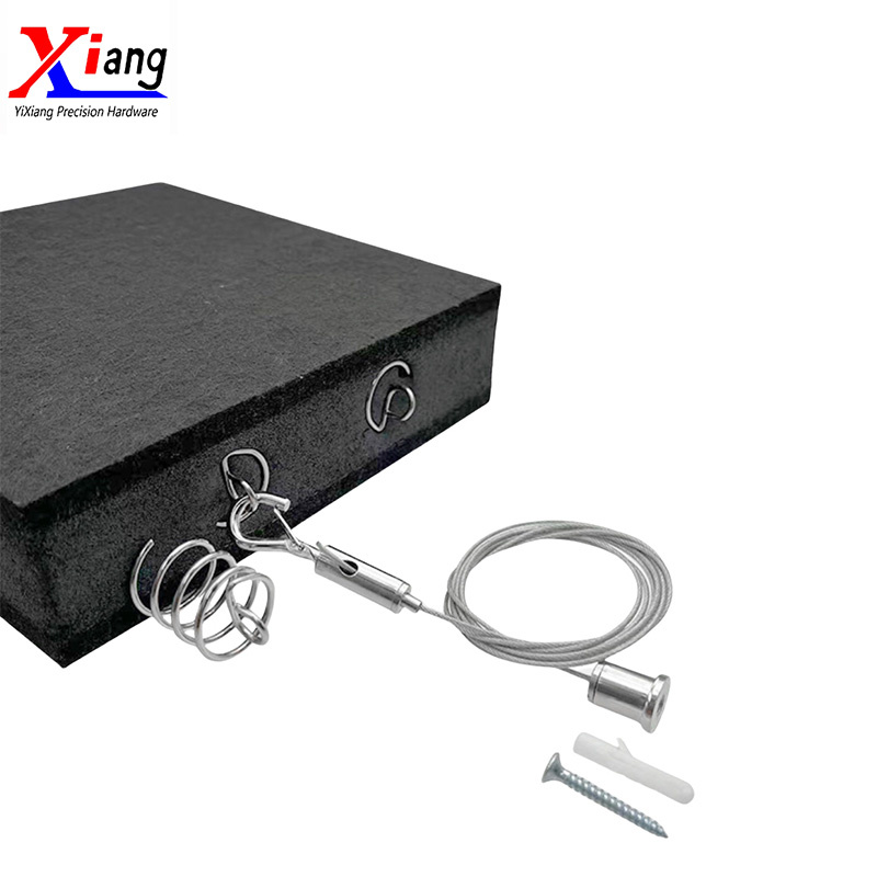 Heavy-Duty Nickel Steel Cable Suspension System for Track Lights