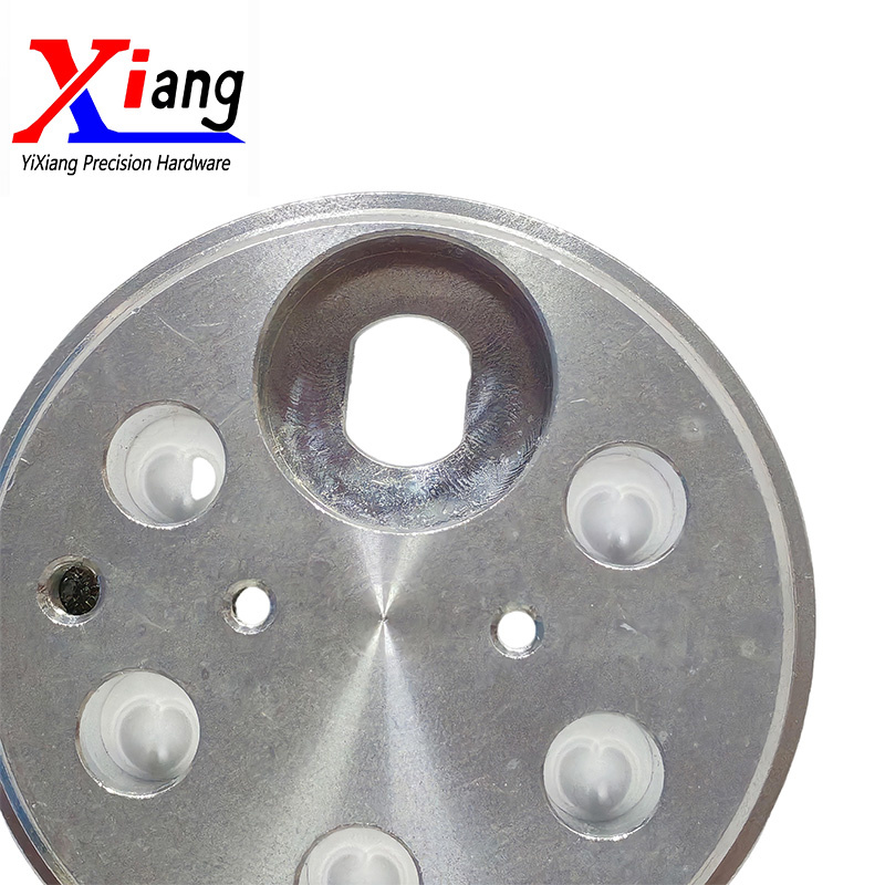 YIXIANG Precision Aluminum Lighting Base Processing Aluminum Accessories CNC Machining