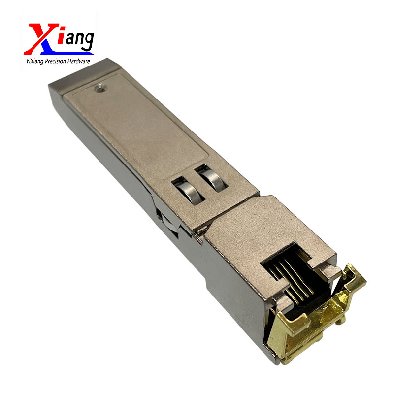 Yixiang SFP-RJ45 Interface Housing - Zinc Alloy High-Precision Die-Casting Parts