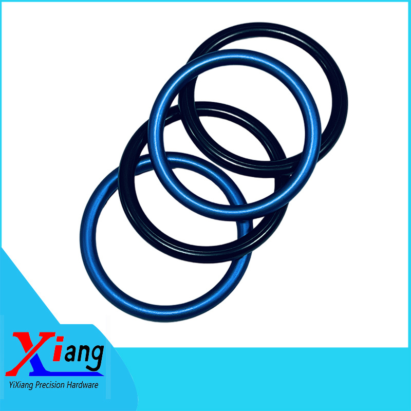 Personalized Large Aluminum Sling Rings with Custom Surface Colors