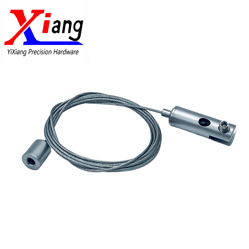 Copper Pearl Cable Gripper Suspension System for Suspended Panel Glass Billboards