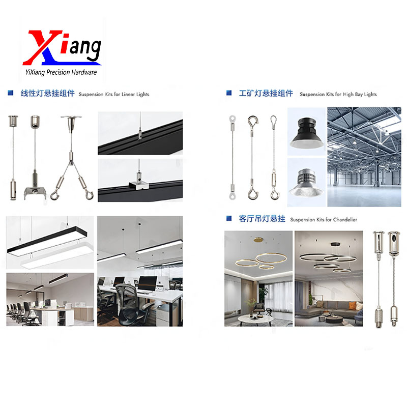 YiXiang Bottom External Threading Cable Clamp for Display, Sign, Light