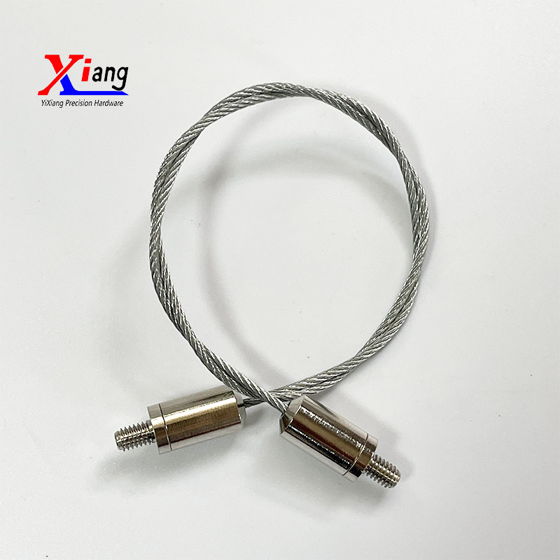OEM/ODM Wire Lock Lighting Hardware Accessories Durable Brass Cable Gripper for Sign and Billboard Displays
