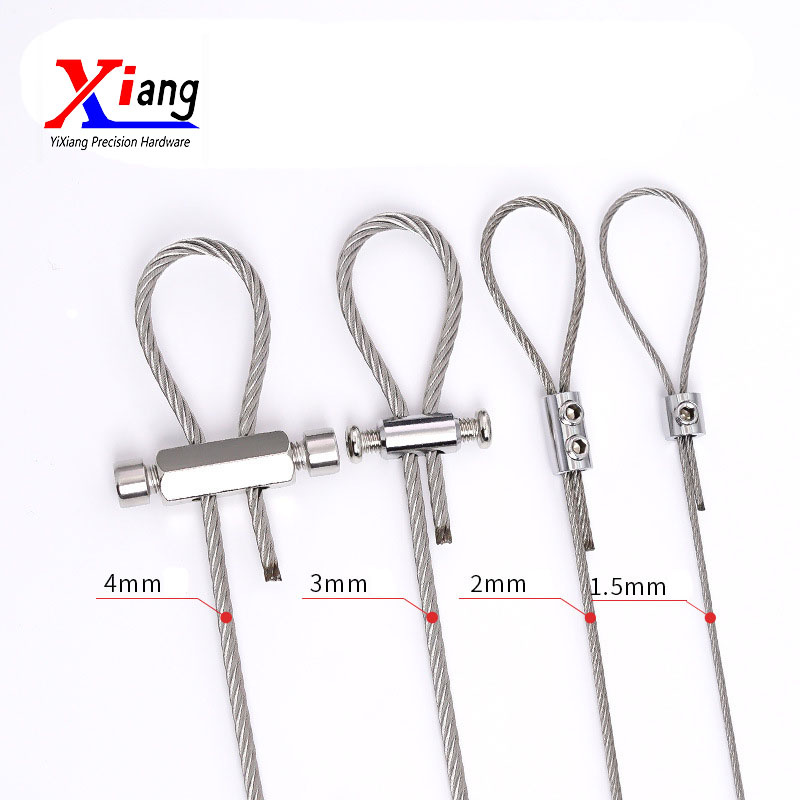 Looping Cable Gripper with Locking Screws for Hanging Light